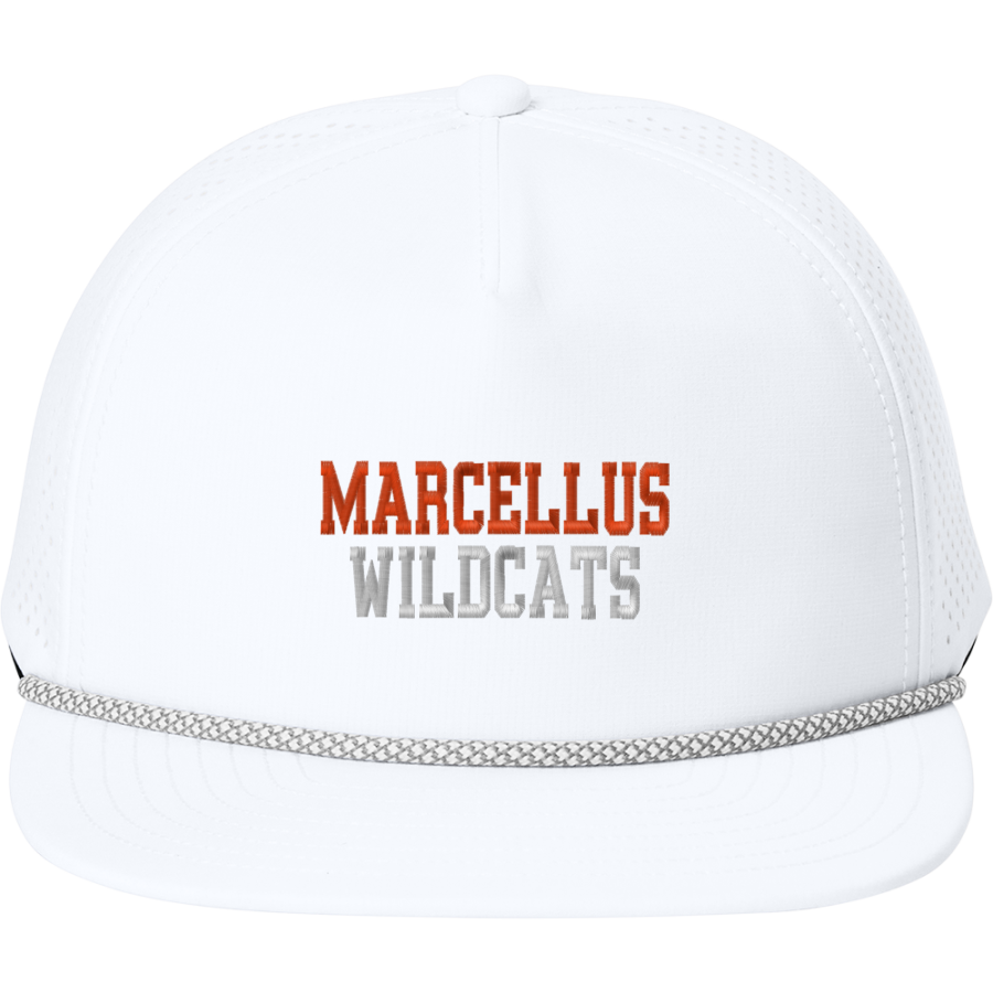 MARCELLUS HIGH SCHOOL WILDCATS <span class="pdp-name-mascot">MARCELLUS WILDCATS</span> OGIO 5-Panel Rope Performance Cap