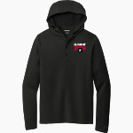 ITOWN Prep ITOWN <span class="pdp-name-mascot">ITOWN Prep</span> OGIO Luuma Flex Long Sleeve Hooded Henley Front Thumbnail