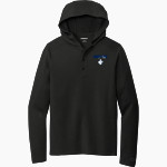 DOMINION CHRISTIAN HIGH SCHOOL KNIGHTS <span class="pdp-name-mascot">DOMINION CHRISTIAN KNIGHTS</span> OGIO Luuma Flex Long Sleeve Hooded Henley Front Thumbnail