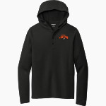 Republic Tigers OGIO Luuma Flex Long Sleeve Hooded Henley Front Thumbnail