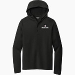 EDGEWOOD CRUSADERS The Official Online Store OGIO Luuma Flex Long Sleeve Hooded Henley Front Thumbnail