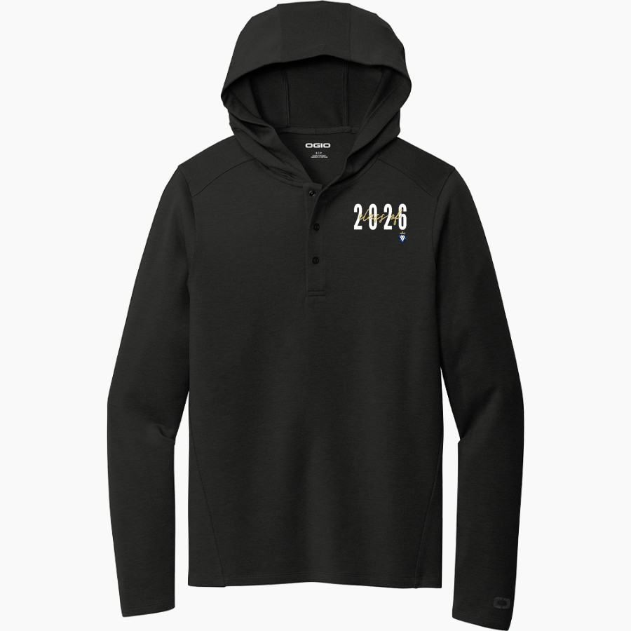 Maryville Christian <span class="pdp-name-mascot">Maryville Christian</span> OGIO Luuma Flex Long Sleeve Hooded Henley