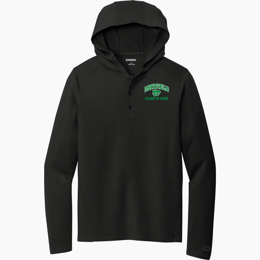 MAYFIELD HIGH SCHOOL WILDCATS <span class="pdp-name-mascot">MAYFIELD WILDCATS</span> OGIO Luuma Flex Long Sleeve Hooded Henley