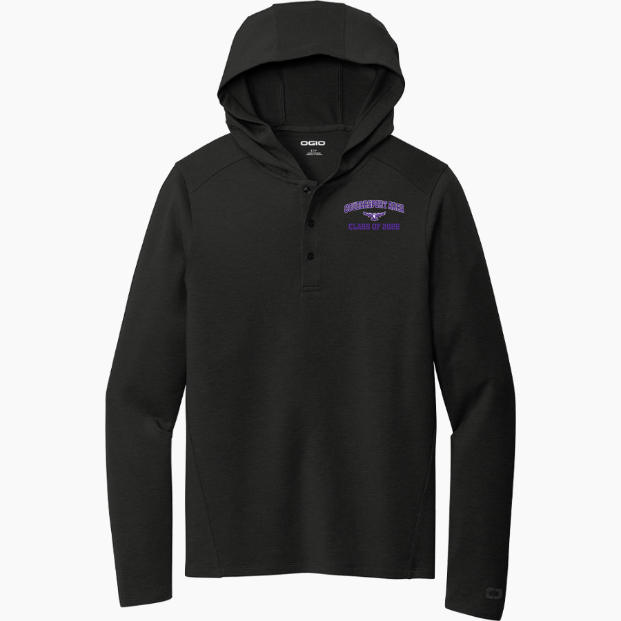 Coudersport Area Falcons <span class="pdp-name-mascot">Coudersport Area High School Falcons</span> OGIO Luuma Flex Long Sleeve Hooded Henley