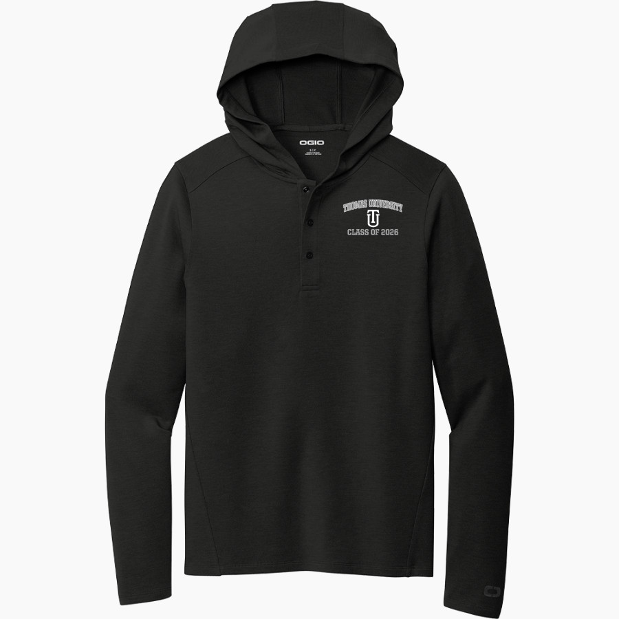 Thomas University Night Hawks <span class="pdp-name-mascot">Thomas University Night Hawks</span> OGIO Luuma Flex Long Sleeve Hooded Henley