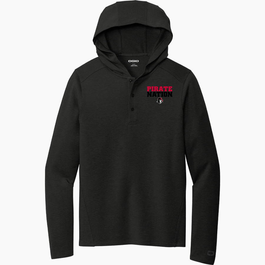 Porterville Pirates <span class="pdp-name-mascot">Porterville College Pirates</span> OGIO Luuma Flex Long Sleeve Hooded Henley