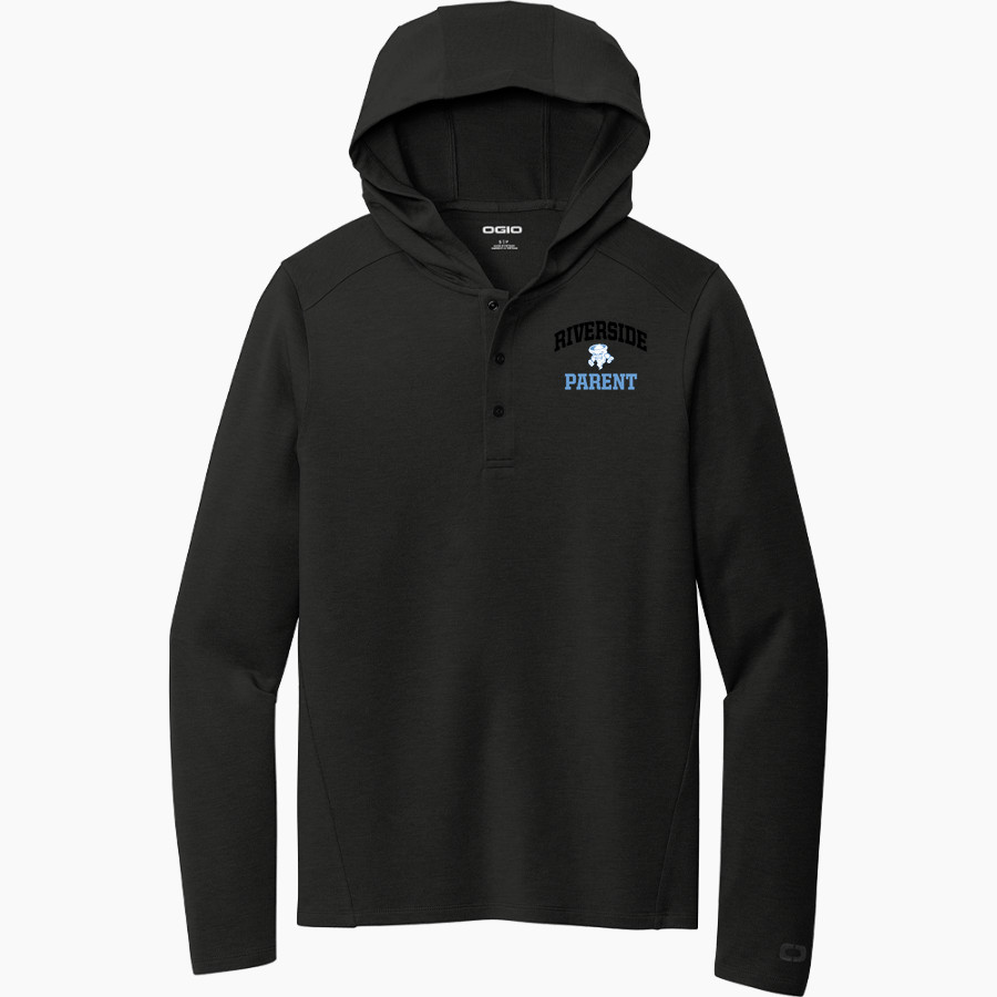 RIVERSIDE HIGH SCHOOL CYCLONES <span class="pdp-name-mascot">RIVERSIDE CYCLONES</span> OGIO Luuma Flex Long Sleeve Hooded Henley