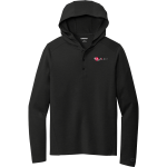 Saturn Title LLC Saturn Title <span class="pdp-name-mascot">Saturn Title LLC</span> OGIO Luuma Flex Long Sleeve Hooded Henley Front Thumbnail