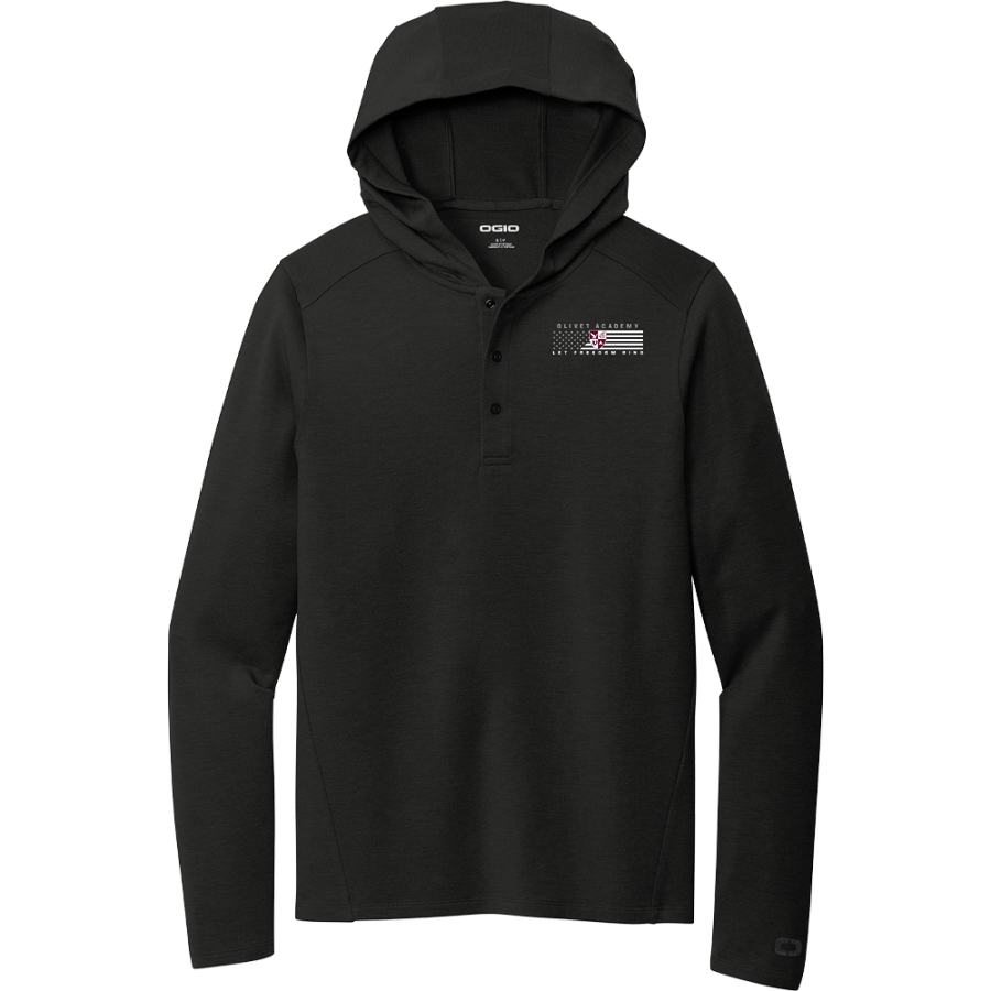 Olivet Academy Olivet Academy <span class="pdp-name-mascot">Olivet Academy</span> OGIO Luuma Flex Long Sleeve Hooded Henley