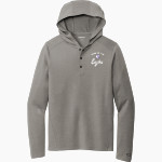St. Edmund Prep Eagles <span class="pdp-name-mascot">St. Edmund Eagles</span> OGIO Luuma Flex Long Sleeve Hooded Henley Front Thumbnail