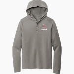 Roxbury Latin OGIO Luuma Flex Long Sleeve Hooded Henley Front Thumbnail