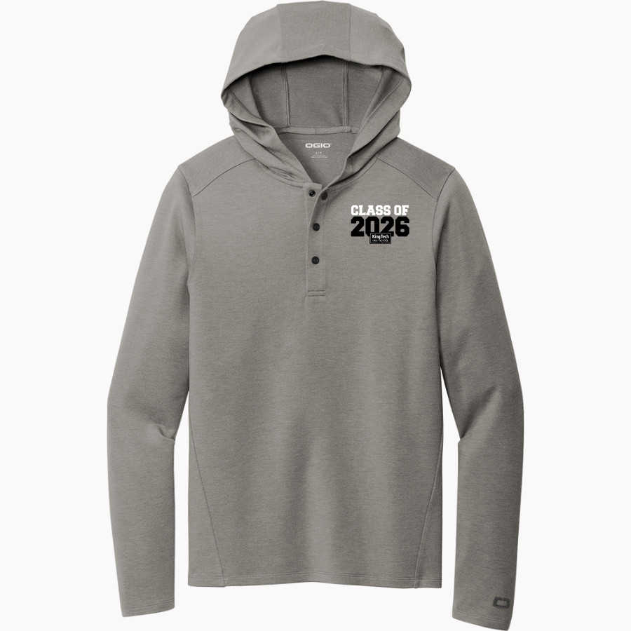 King Tech High School Online Apparel Store <span class="pdp-name-mascot">King Tech High School</span> OGIO Luuma Flex Long Sleeve Hooded Henley
