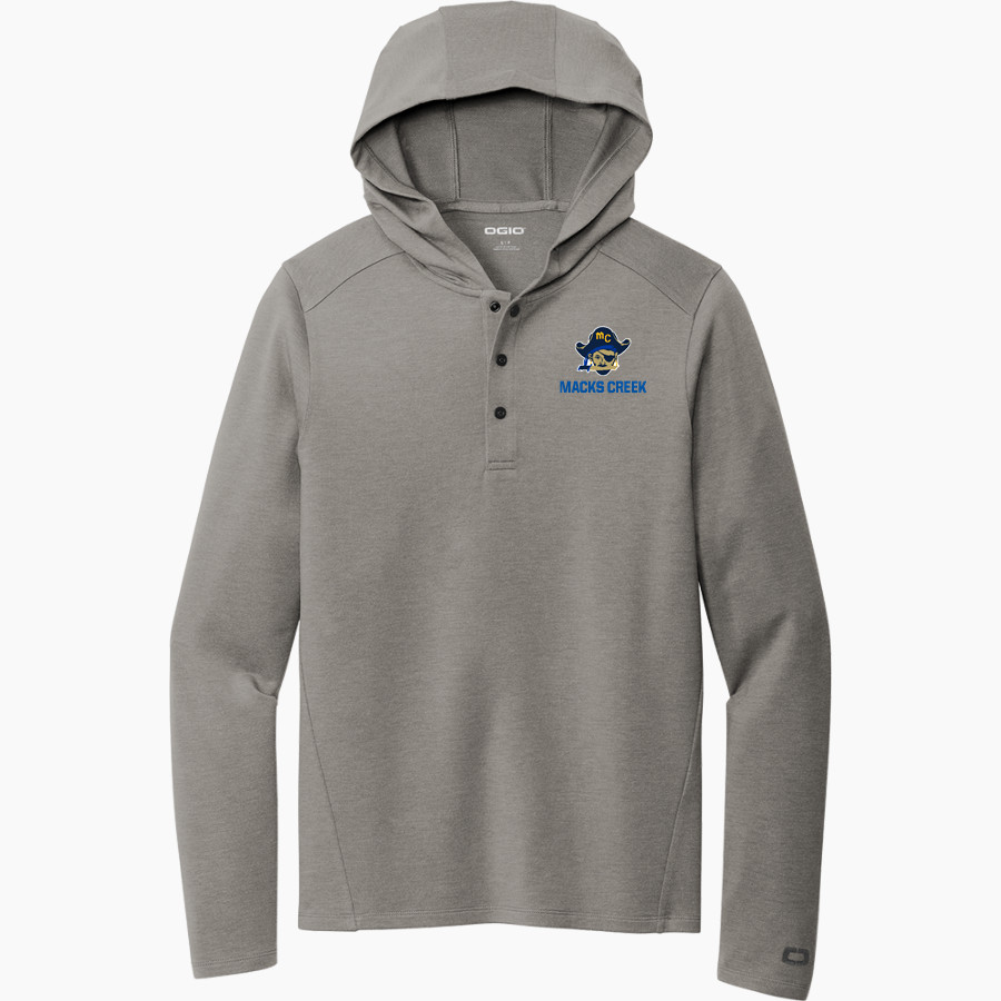 Macks Creek Pirates <span class="pdp-name-mascot">Macks Creek Pirates</span> OGIO Luuma Flex Long Sleeve Hooded Henley