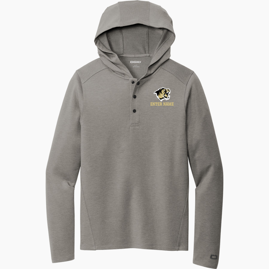 BENTONVILLE HIGH SCHOOL TIGERS <span class="pdp-name-mascot">BENTONVILLE TIGERS</span> OGIO Luuma Flex Long Sleeve Hooded Henley