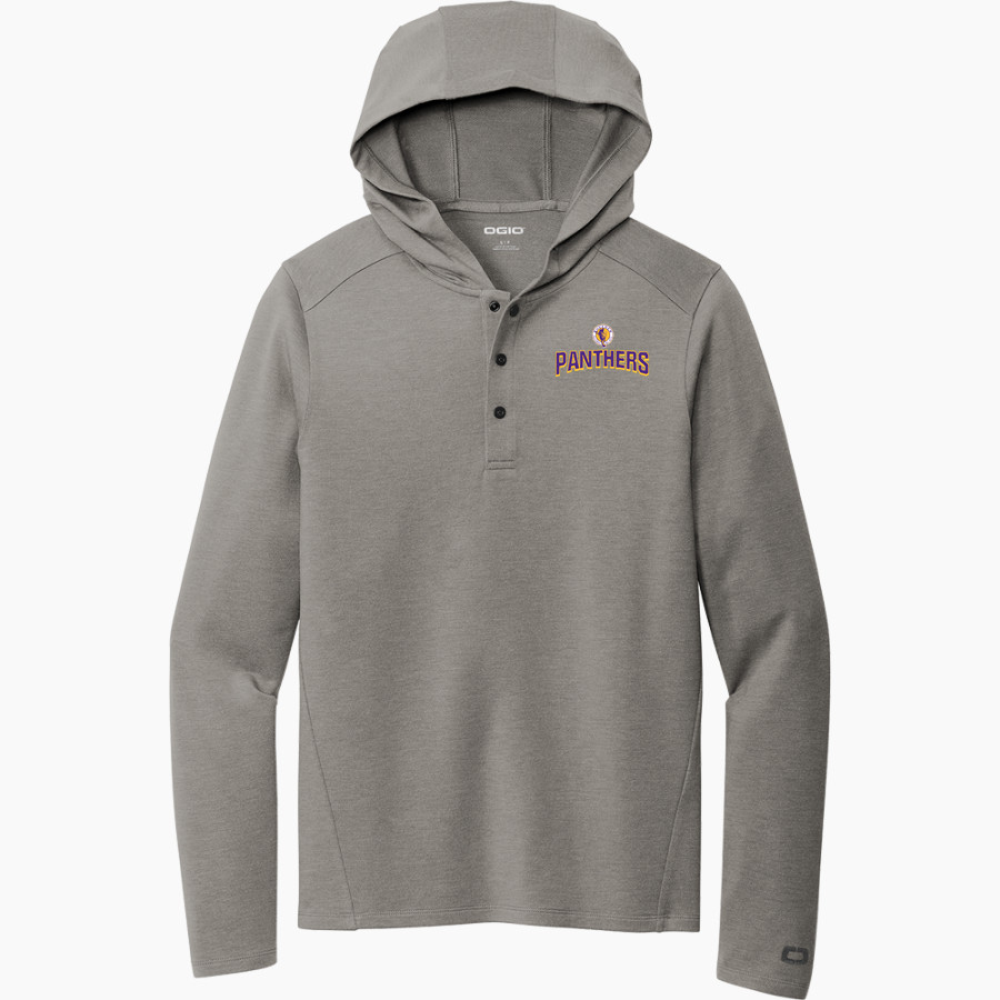 BOULDER HIGH SCHOOL PANTHERS <span class="pdp-name-mascot">BOULDER PANTHERS</span> OGIO Luuma Flex Long Sleeve Hooded Henley