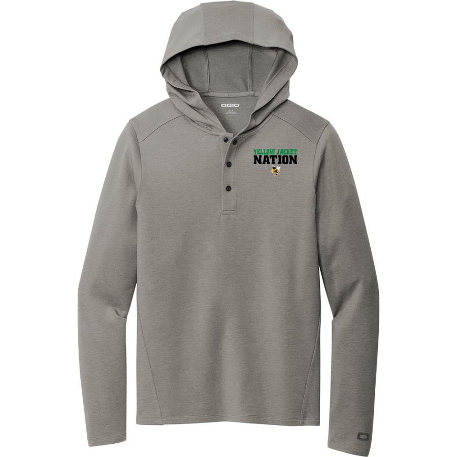 WINDSOR HIGH SCHOOL YELLOW JACKETS <span class="pdp-name-mascot">WINDSOR YELLOW JACKETS</span> OGIO Luuma Flex Long Sleeve Hooded Henley