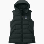 Burrillville Broncos Outdoor Research Women's Coldsnap Hooded Down Vest Front Thumbnail