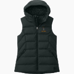 Marion Elementary Black Knights Outdoor Research Women's Coldsnap Hooded Down Vest Front Thumbnail