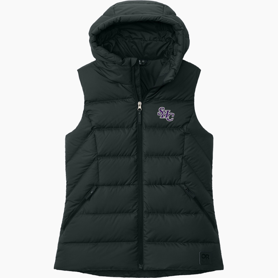 Spring Hill Badgers <span class="pdp-name-mascot">Spring Hill Badgers</span> Outdoor Research Women's Coldsnap Hooded Down Vest