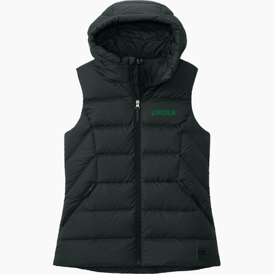 <span class="pdp-name-mascot">Lincoln Lynx</span> Outdoor Research Women's Coldsnap Hooded Down Vest