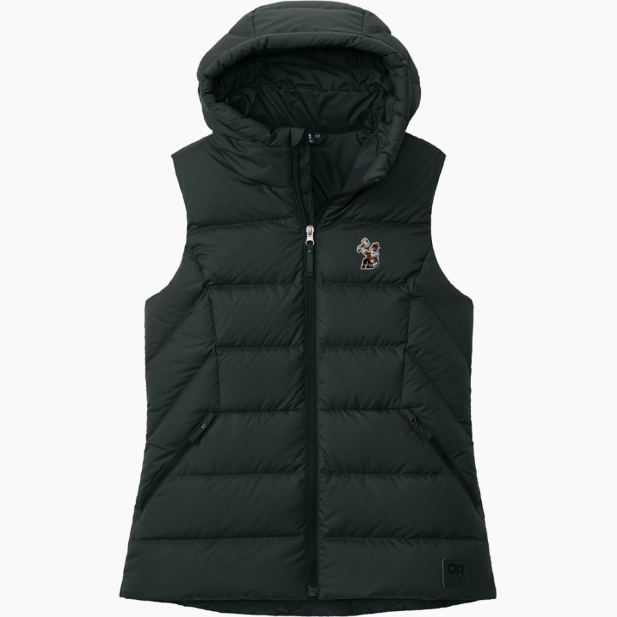 Scio Loggers <span class="pdp-name-mascot">Scio Loggers</span> Outdoor Research Women's Coldsnap Hooded Down Vest