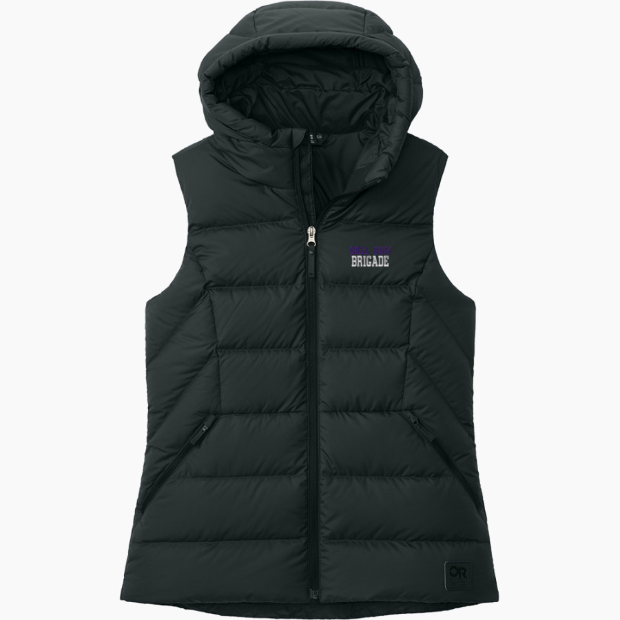 Shell Bank Brigade <span class="pdp-name-mascot">Shell Bank P771K@014 Labradors</span> Outdoor Research Women's Coldsnap Hooded Down Vest