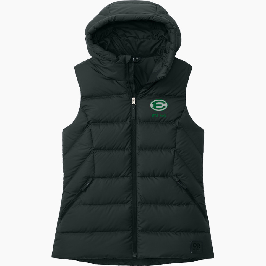 Eastern Alamance Eagles Outdoor Research Women's Coldsnap Hooded Down Vest