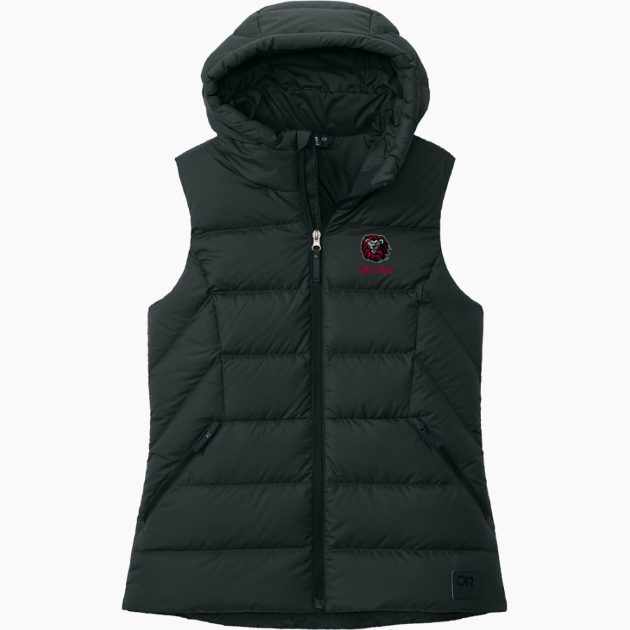 Gospel Light Lions <span class="pdp-name-mascot">Gospel Light Lions</span> Outdoor Research Women's Coldsnap Hooded Down Vest