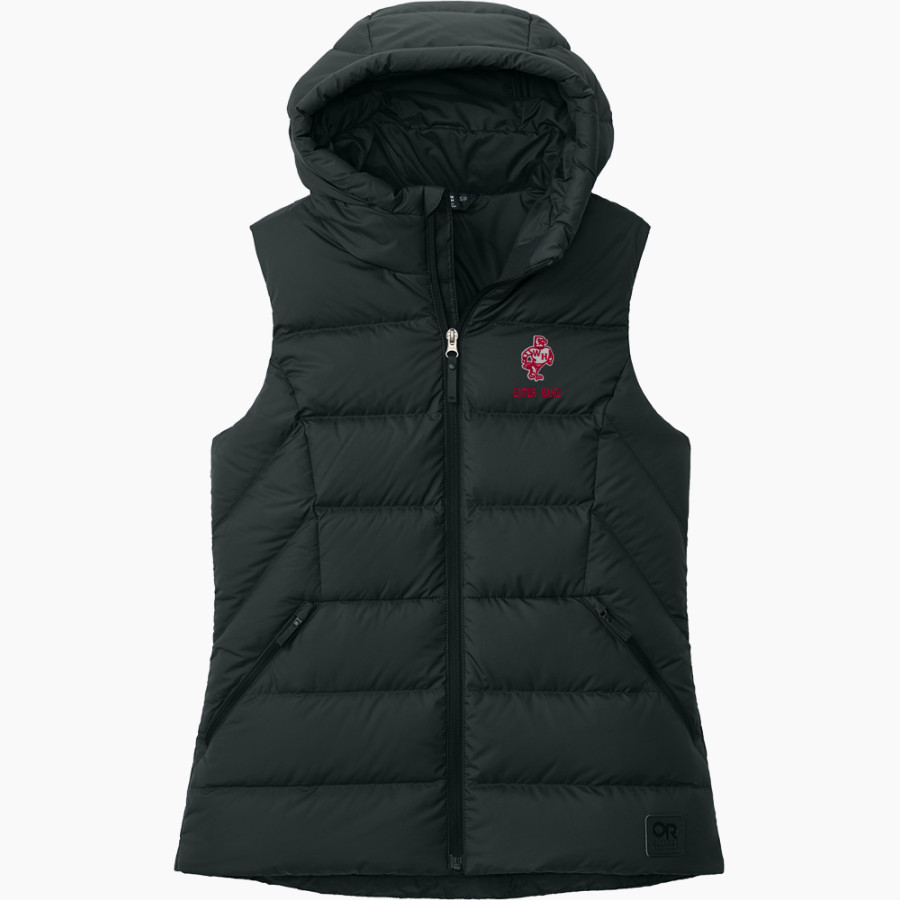 WEST HANCOCK HIGH SCHOOL EAGLES <span class="pdp-name-mascot">WEST HANCOCK EAGLES</span> Outdoor Research Women's Coldsnap Hooded Down Vest