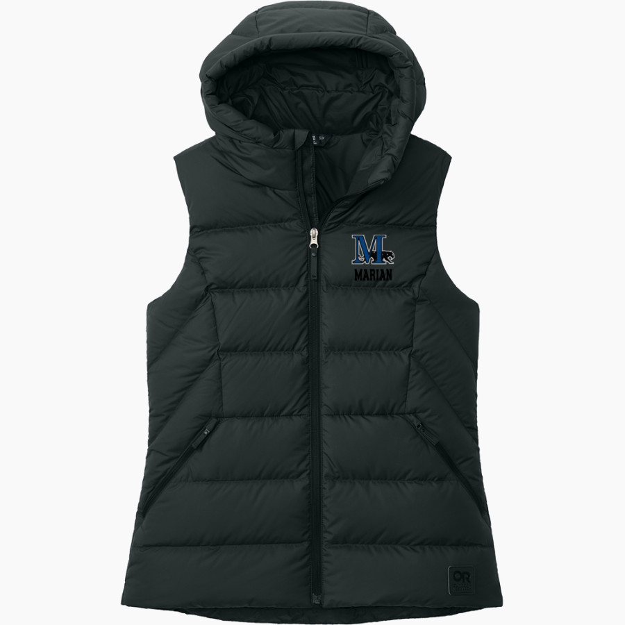 Marian SABRES <span class="pdp-name-mascot">Marian University SABRES</span> Outdoor Research Women's Coldsnap Hooded Down Vest
