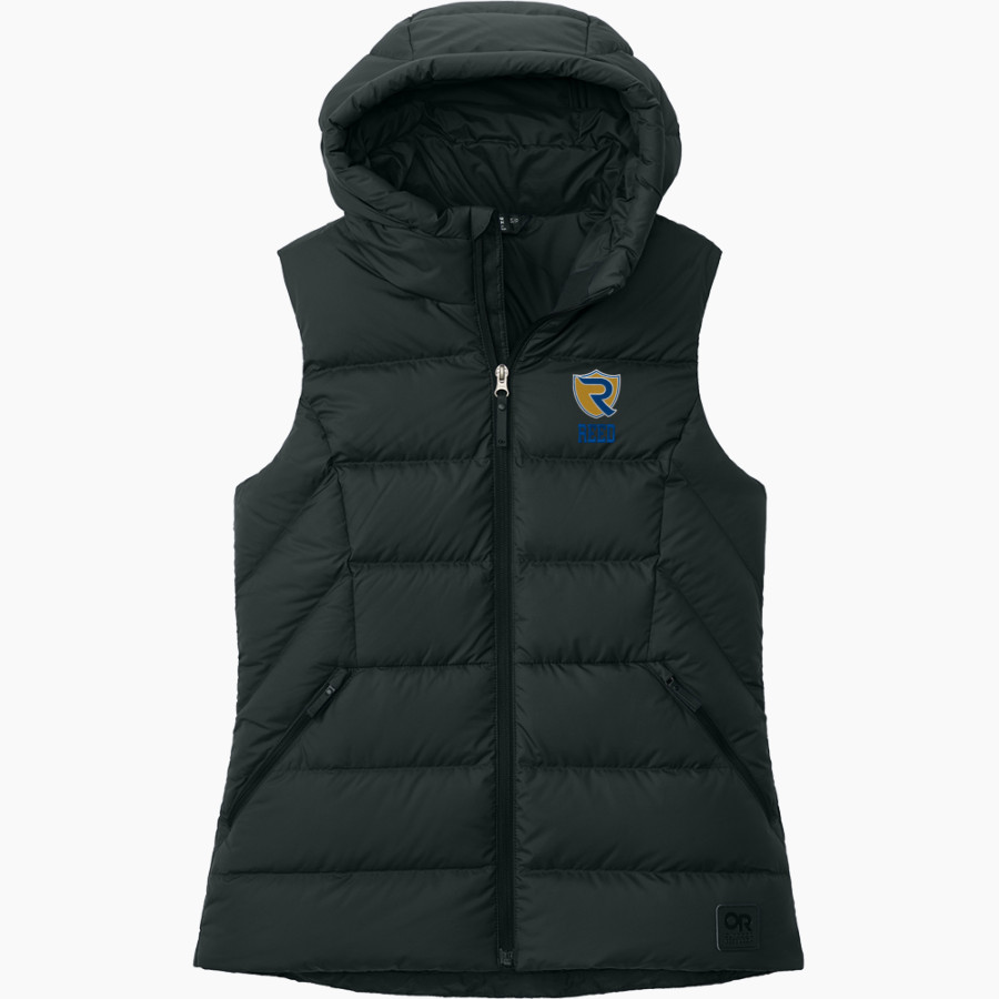 REED HIGH SCHOOL REED RAIDERS <span class="pdp-name-mascot">REED REED RAIDERS</span> Outdoor Research Women's Coldsnap Hooded Down Vest