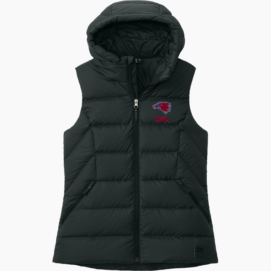 HARMONY SCHOOL OF ENDEAVOR - AUSTIN School <span class="pdp-name-mascot">HARMONY School</span> Outdoor Research Women's Coldsnap Hooded Down Vest