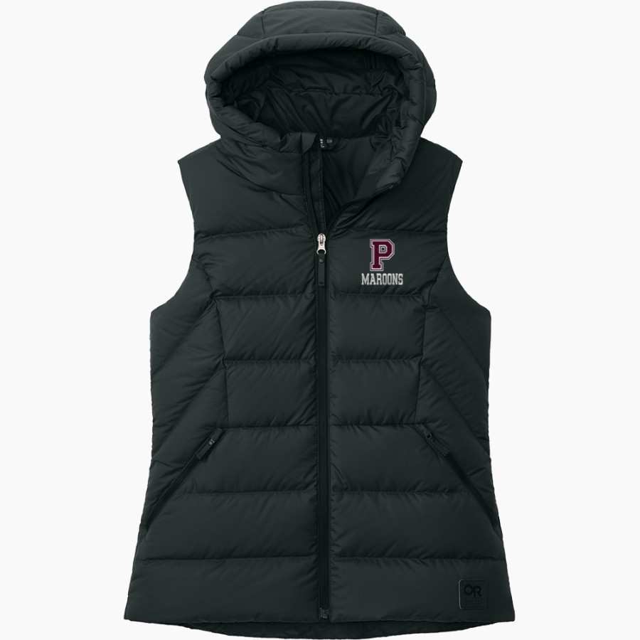 PERRY HIGH SCHOOL MAROONS <span class="pdp-name-mascot">PERRY MAROONS</span> Outdoor Research Women's Coldsnap Hooded Down Vest