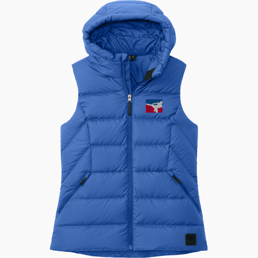 University of Personal Fitness University of Personal Fitness <span class="pdp-name-mascot">University of Personal Fitness</span> Outdoor Research Women's Coldsnap Hooded Down Vest