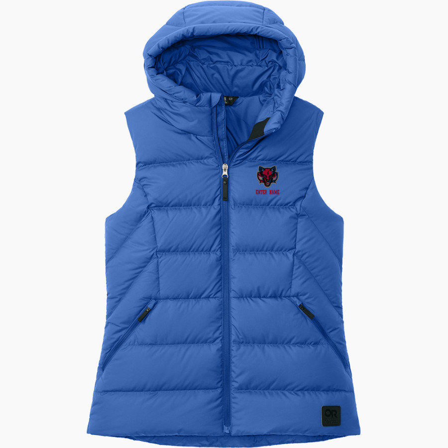 DGSG Bearcats <span class="pdp-name-mascot">Geyser Wranglers</span> Outdoor Research Women's Coldsnap Hooded Down Vest