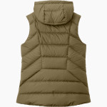 Stowe Eaglets Outdoor Research Women's Coldsnap Hooded Down Vest Back Thumbnail