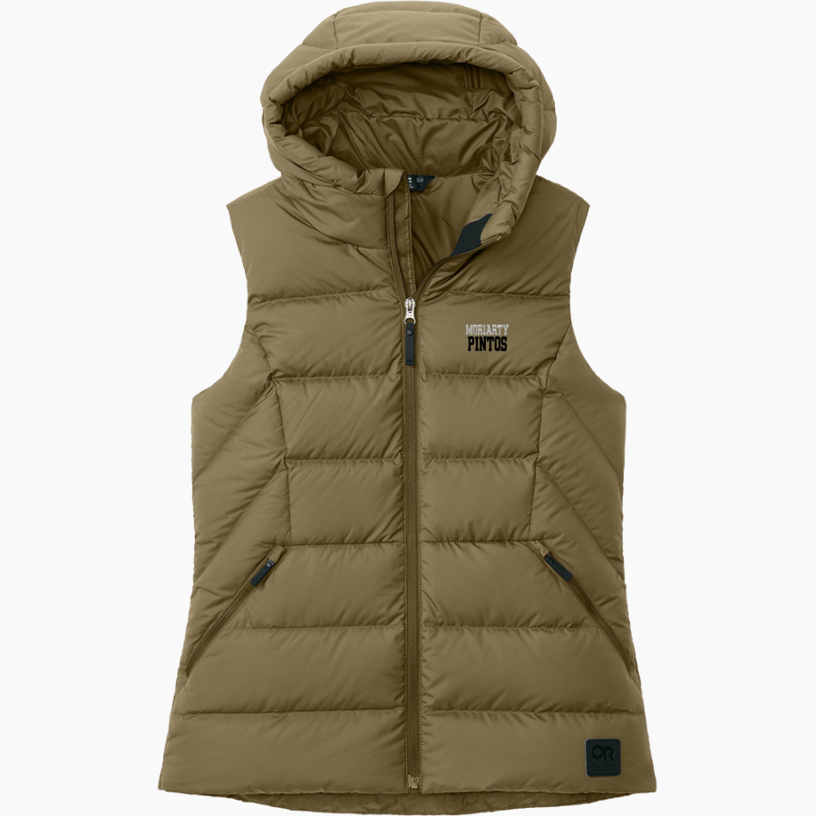 MORIARTY HIGH SCHOOL PINTOS <span class="pdp-name-mascot">MORIARTY PINTOS</span> Outdoor Research Women's Coldsnap Hooded Down Vest