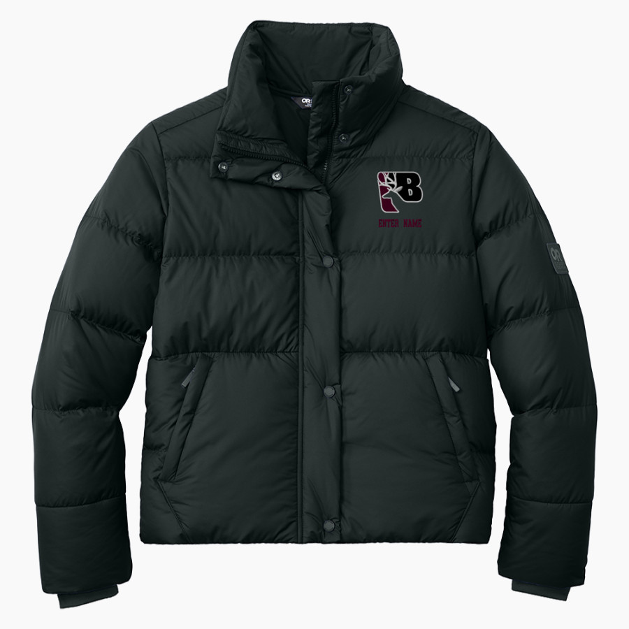 BUCHANAN HIGH SCHOOL BUCKS <span class="pdp-name-mascot">BUCHANAN BUCKS</span> Outdoor Research Women's Coldsnap Down Jacket