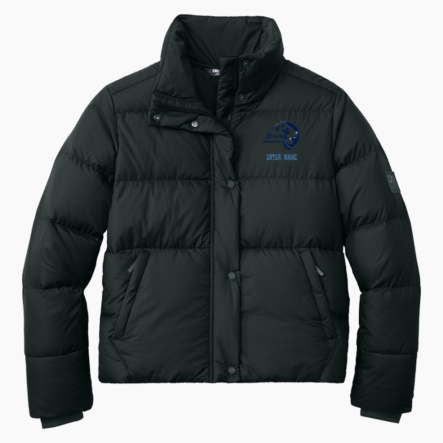 BARTLESVILLE HIGH SCHOOL BRUINS <span class="pdp-name-mascot">BARTLESVILLE BRUINS</span> Outdoor Research Women's Coldsnap Down Jacket