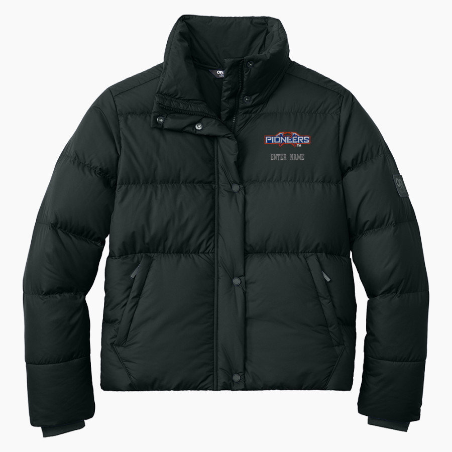 UW-Platteville PIONEERS ONLINE STORE <span class="pdp-name-mascot">UW-Platteville Pioneers</span> Outdoor Research Women's Coldsnap Down Jacket
