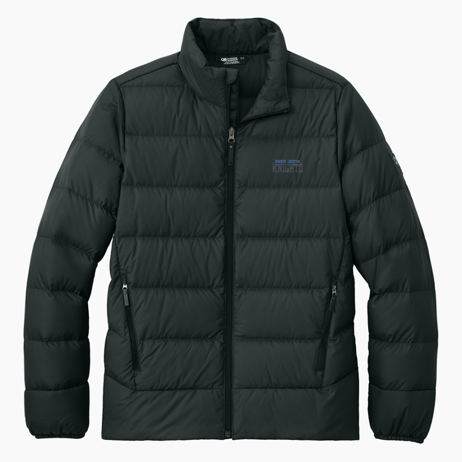 DOMINION CHRISTIAN HIGH SCHOOL KNIGHTS <span class="pdp-name-mascot">DOMINION CHRISTIAN KNIGHTS</span> Outdoor Research Men's Coldsnap Down Jacket