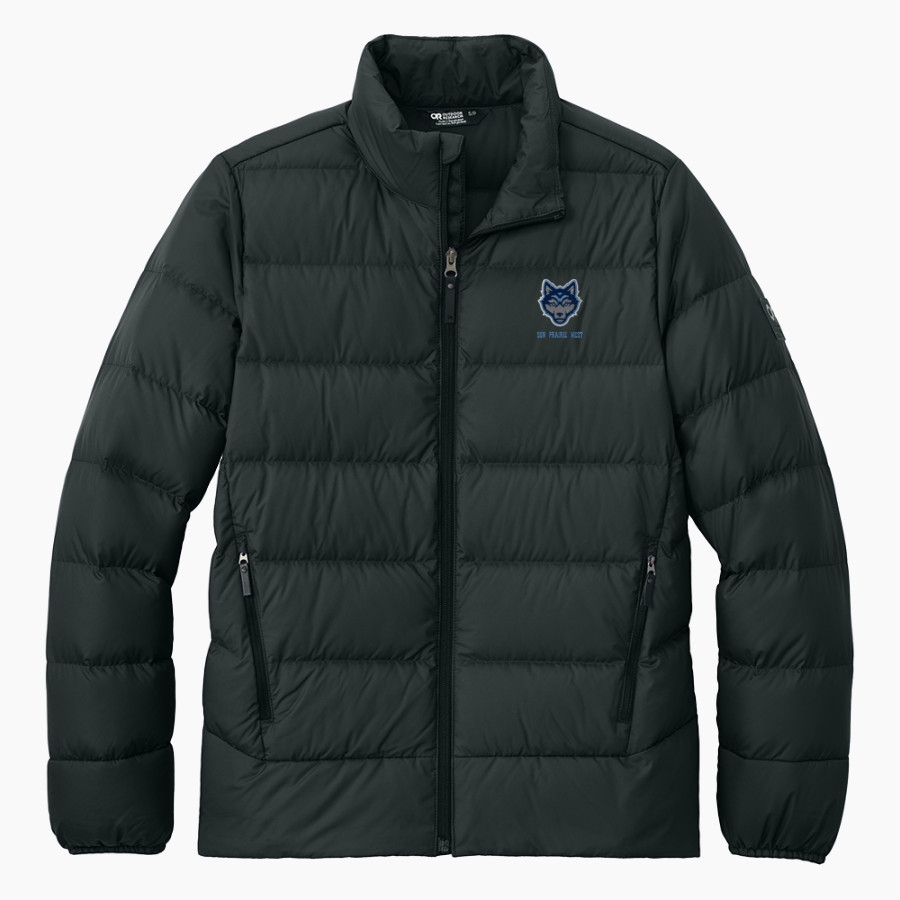 Sun Prairie West Wolves <span class="pdp-name-mascot">Sun Prairie West High School Wolves</span> Outdoor Research Men's Coldsnap Down Jacket