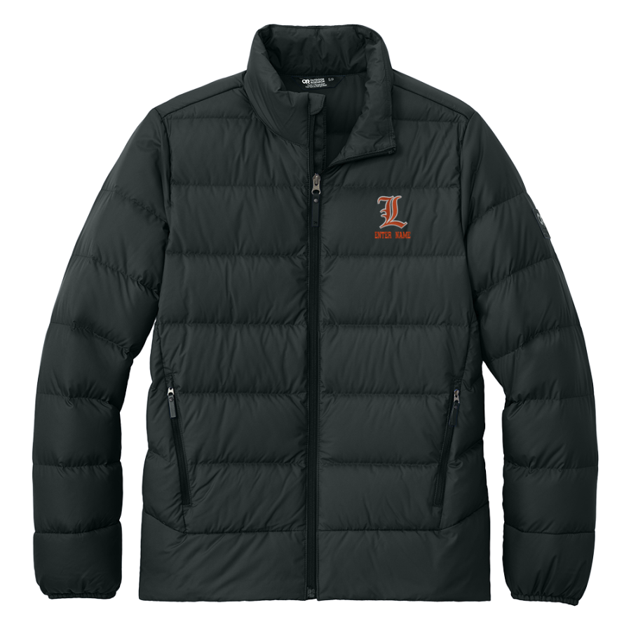 LESLIE HIGH SCHOOL BLACKHAWKS <span class="pdp-name-mascot">LESLIE BLACKHAWKS</span> Outdoor Research Men's Coldsnap Down Jacket