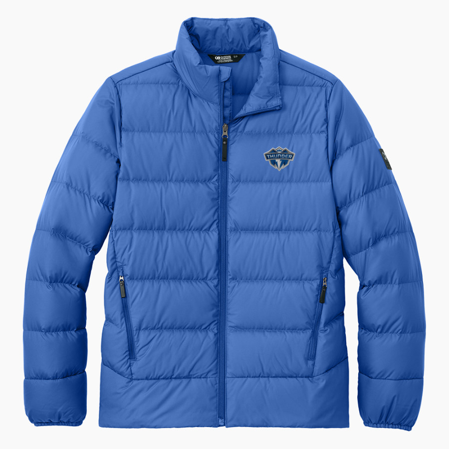 Mount St. Mary Academy believe in the boom <span class="pdp-name-mascot">Mount Saint Mary Academy Thunder</span> Outdoor Research Men's Coldsnap Down Jacket