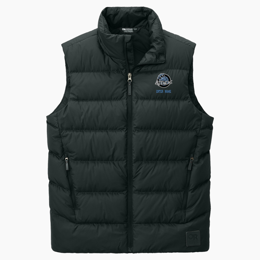 Connecticut Attack <span class="pdp-name-mascot">Attack Lightning</span> Outdoor Research Men's Coldsnap Down Vest