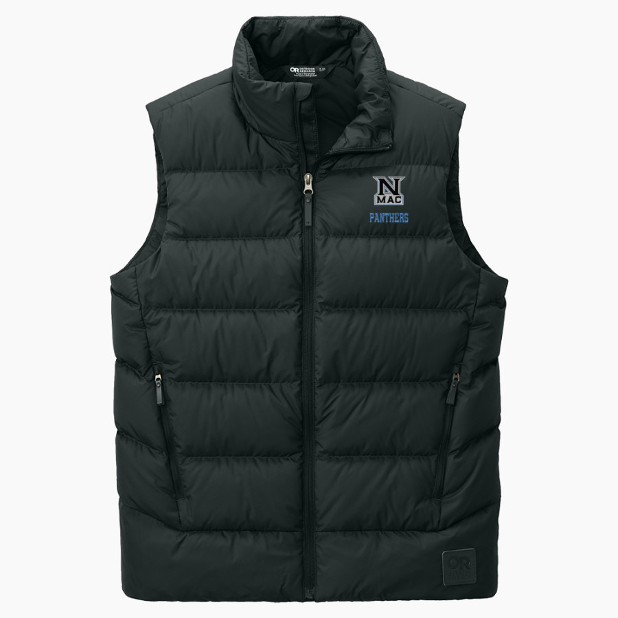 NORTH MAC HIGH SCHOOL PANTHERS <span class="pdp-name-mascot">NORTH MAC PANTHERS</span> Outdoor Research Men's Coldsnap Down Vest