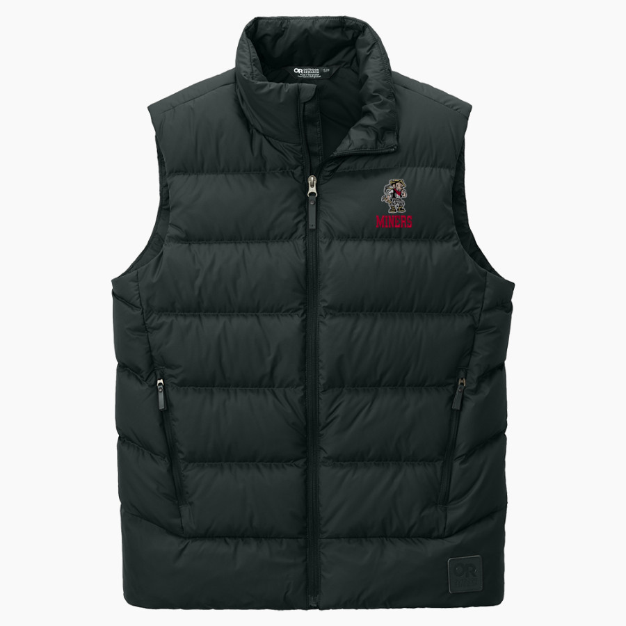 SHULLSBURG HIGH SCHOOL MINERS <span class="pdp-name-mascot">SHULLSBURG MINERS</span> Outdoor Research Men's Coldsnap Down Vest