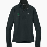 Blackfoot Broncos Outdoor Research Women's Tech Grid 1/4-Zip Fleece Front Thumbnail