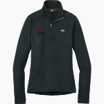 Oswalt Eagles <span class="pdp-name-mascot">Oswalt Academy Eagles</span> Outdoor Research Women's Tech Grid 1/4-Zip Fleece Front Thumbnail