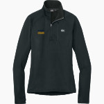 Goldsboro Cougars <span class="pdp-name-mascot">Goldsboro Cougars</span> Outdoor Research Women's Tech Grid 1/4-Zip Fleece Front Thumbnail